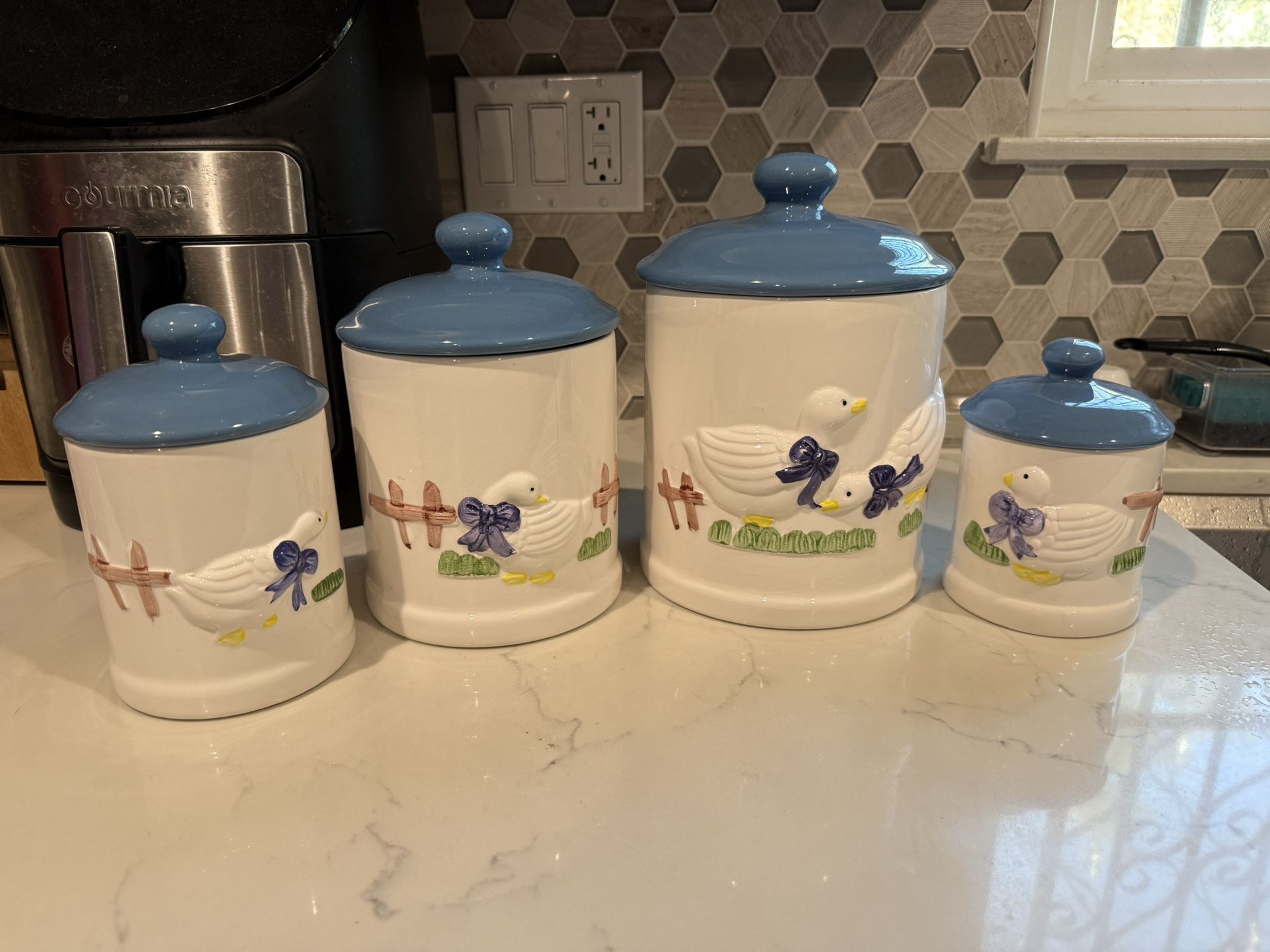 Kitchen Canisters For Flour, Sugar, Tea, Etc.