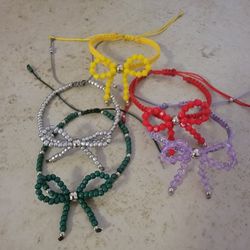 Coquette bracelets