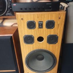 Fisher Floor Speakers 15" Woofer