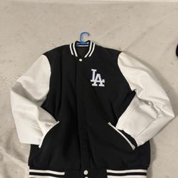 Dodgers Varsity Jacket Large