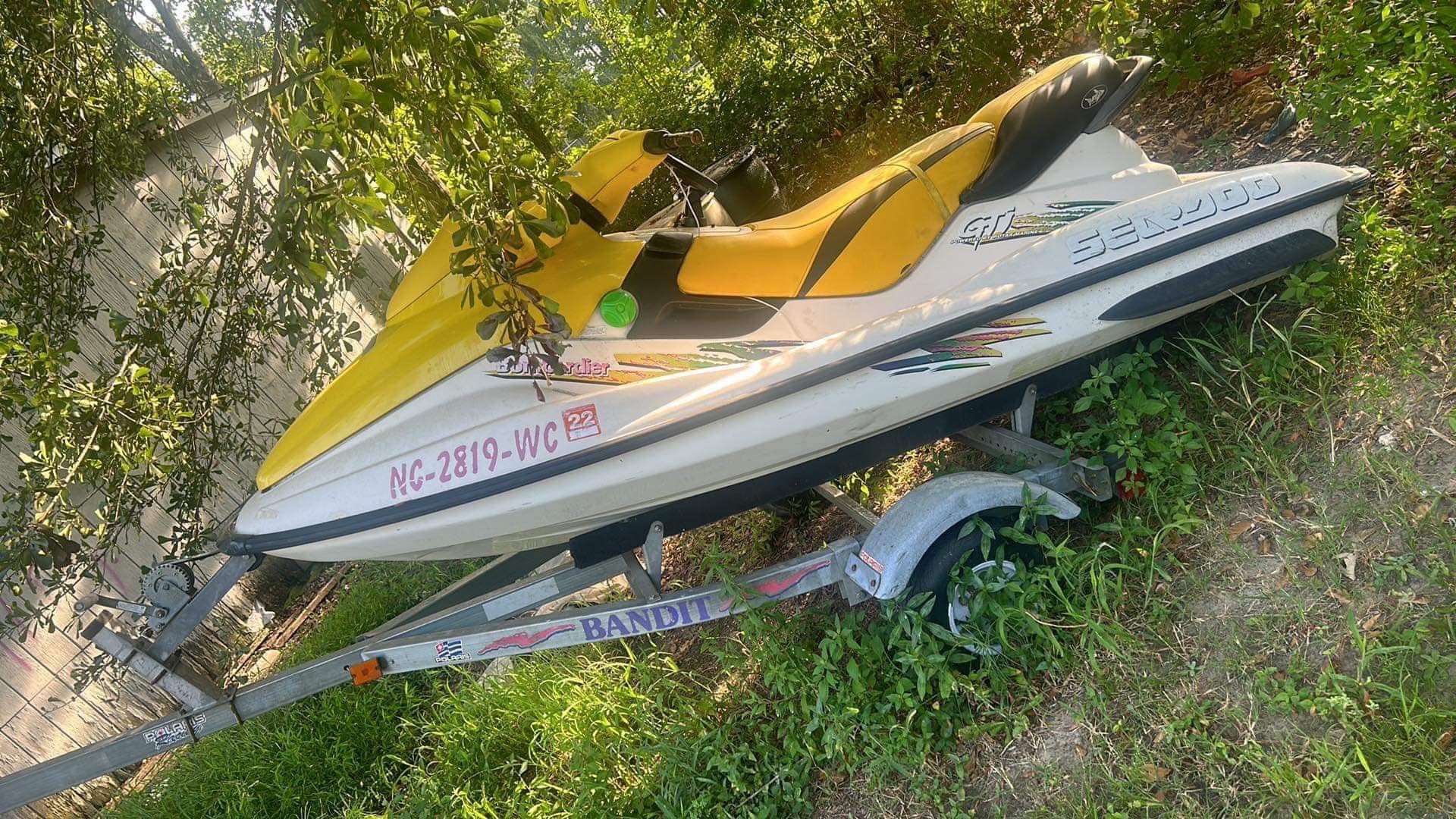 4 Four wheelers And A Jet ski For Sale
