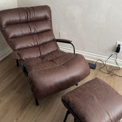 Rocking Chair with Ottoman