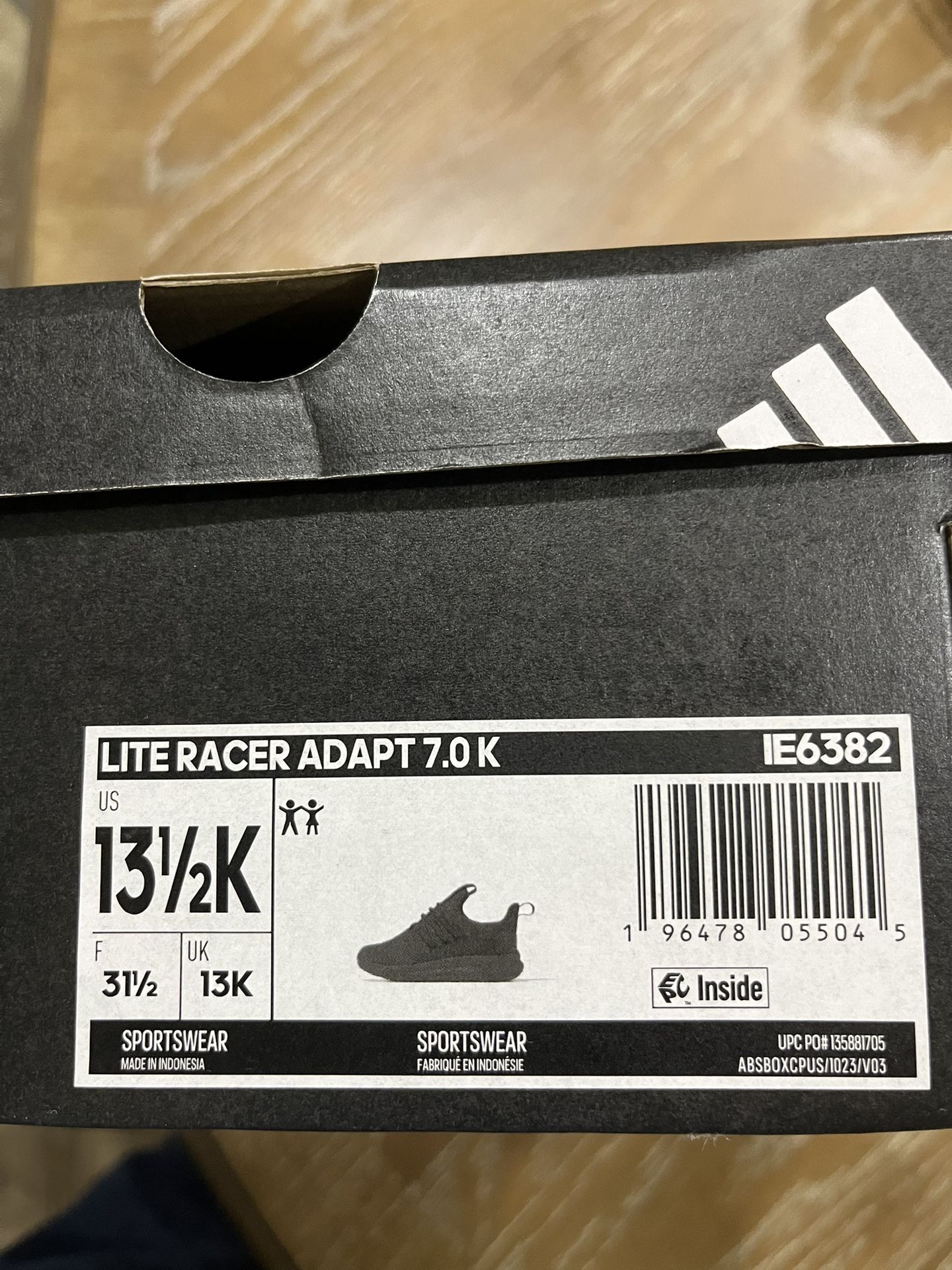 Adidas Size 13.5K Lite Racer