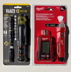 Kleintools and Milwaukee set