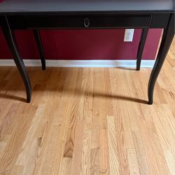 Wood side table