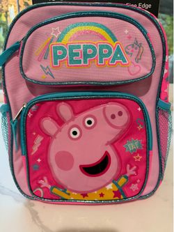 Peppa pig back pack 12”