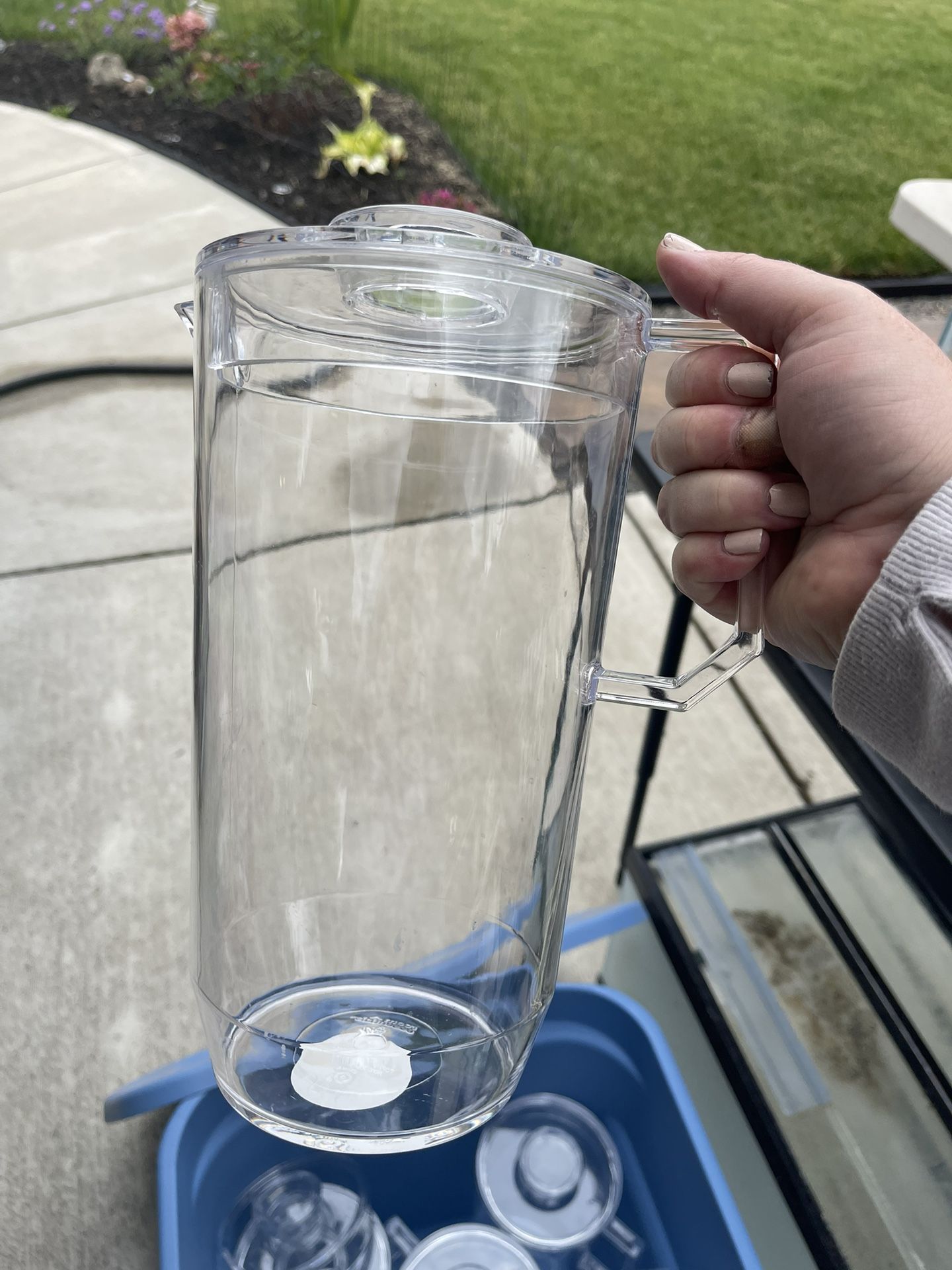 Acrylic Water Pitchers Wedding