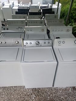 Washers dryers fridges stoves