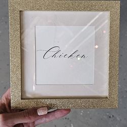 Gold Sparkle Frame (10 Available)