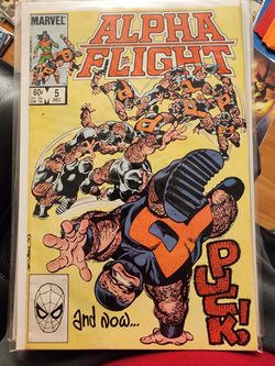 Alpha Flight #5 NM  Marvel Comics 1st appearance Puck 