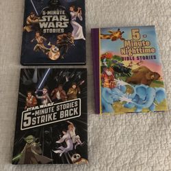 5 Minute Bedtime Stories Lot Of 3