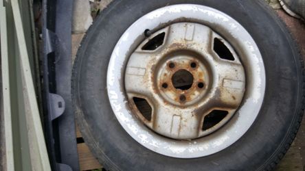 Spare wheel and tire 5x100 14"