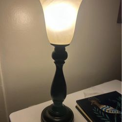 Wooden, Antique Style Lamp