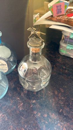 Empty glass bottles $5ea