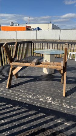 Sawbuck for cutting firewood