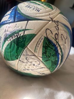 Signed MLS Pro ball  by Chivas players