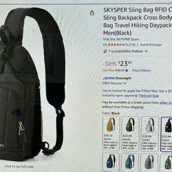 New Sling Bag RFID Bag 