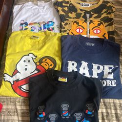 bape t-shirts