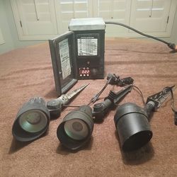 Malibu 300 Watt Low Voltage Transformer & Lights