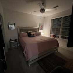 Bed Frame & Dresser Set 