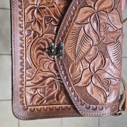 Mexican leather handbag 