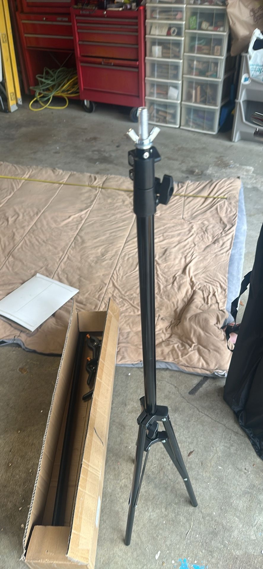 Photo Booth Stand, Backdrop,with Light Strands