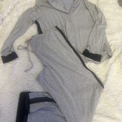 Victoria's Secret SoSoft Modal Long Pajama Set Lace Trim 