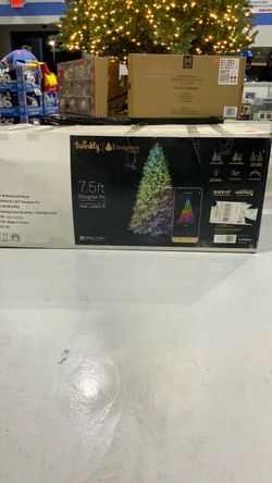 Twinkly Evergreen 7.5ft Douglas Fir Christmas Tree