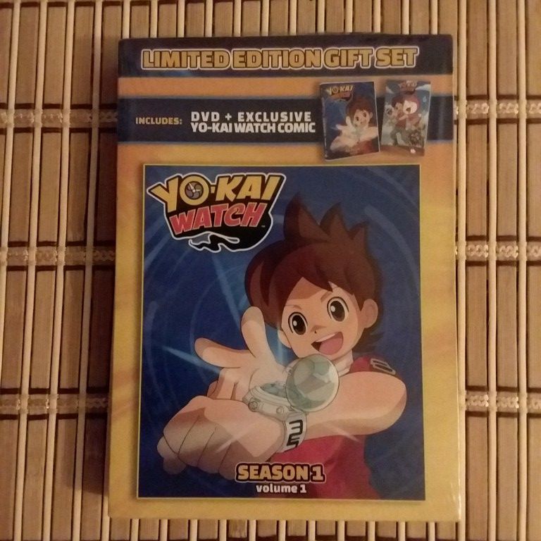 Yo-Kai Watch DVD + Comic Book -
NEW