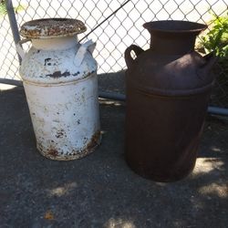 Antique Milk Cans