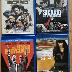 Hit Man & Woman Lot Used Blu Rays