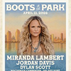 Boots In The Park - San Diego 4/11/2026