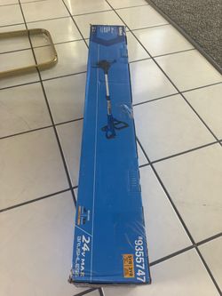 Kobalt 24-volt 12-in Telescopic Shaft Battery String Trimmer Edger Conversion Capable 3 Ah