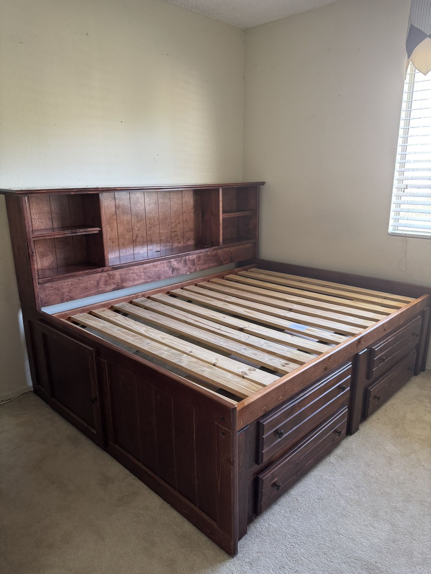 Full Size Bedroom Set and Desk