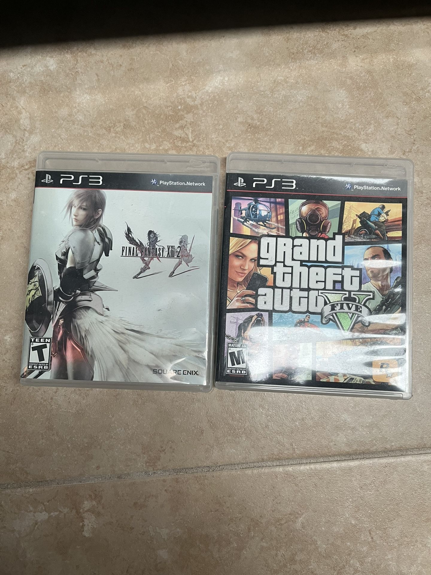 Ps3 Games -Grand Theft Auto Final Fantasy xii-2