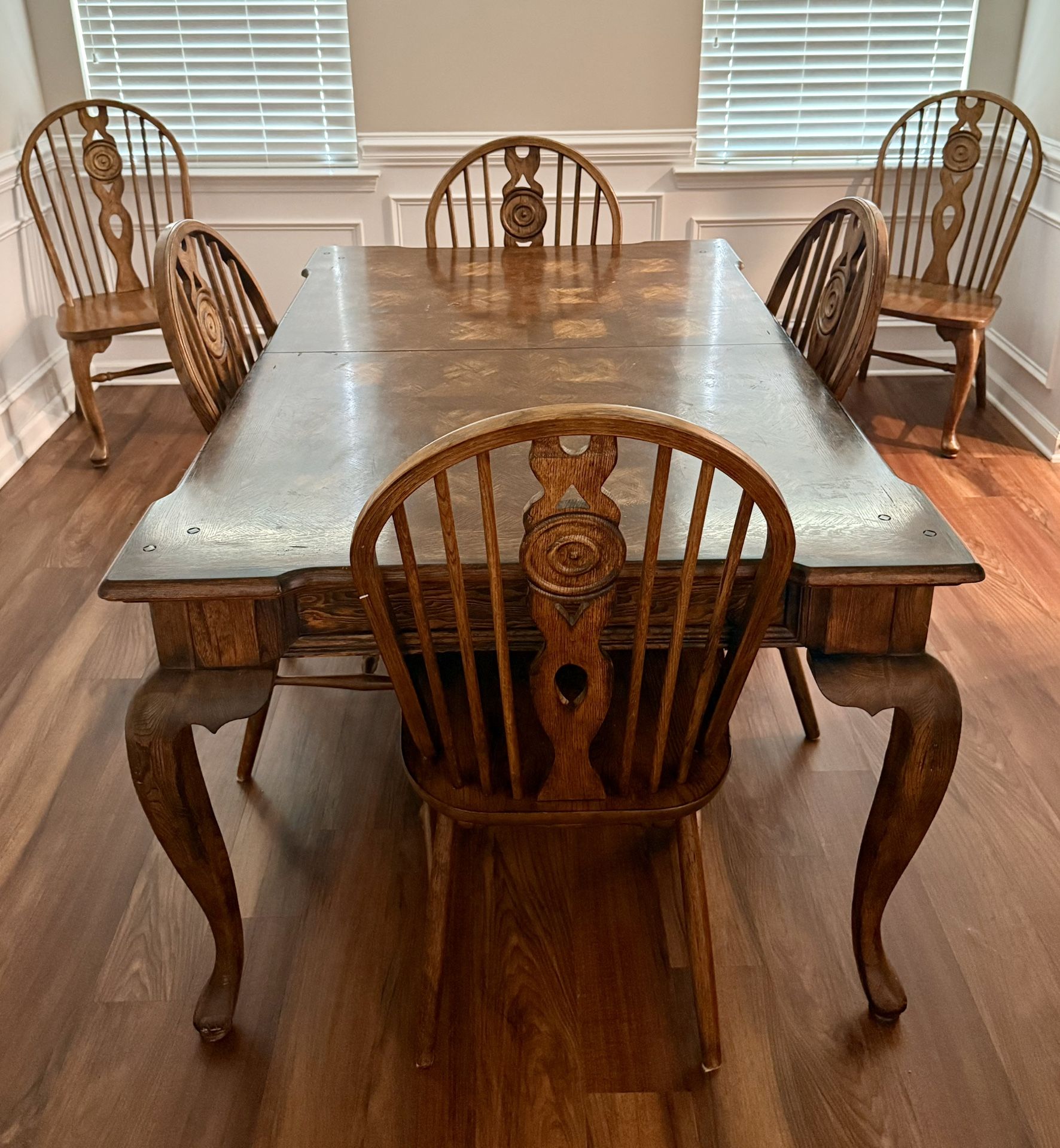 Dining Table, Chairs, Buffet (can be sold separately)