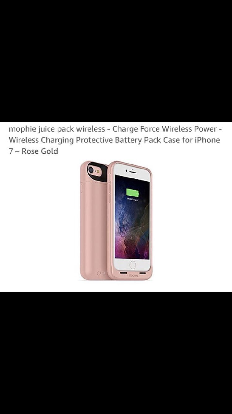 Rose Gold Iphone 7 Mophie Case