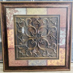 Kirklands Abstract Shadow Box Home / Office Wall Decor