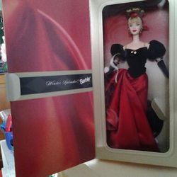 1998 Avon Winter Splendor Barbie. Mint condition, never removed from box.