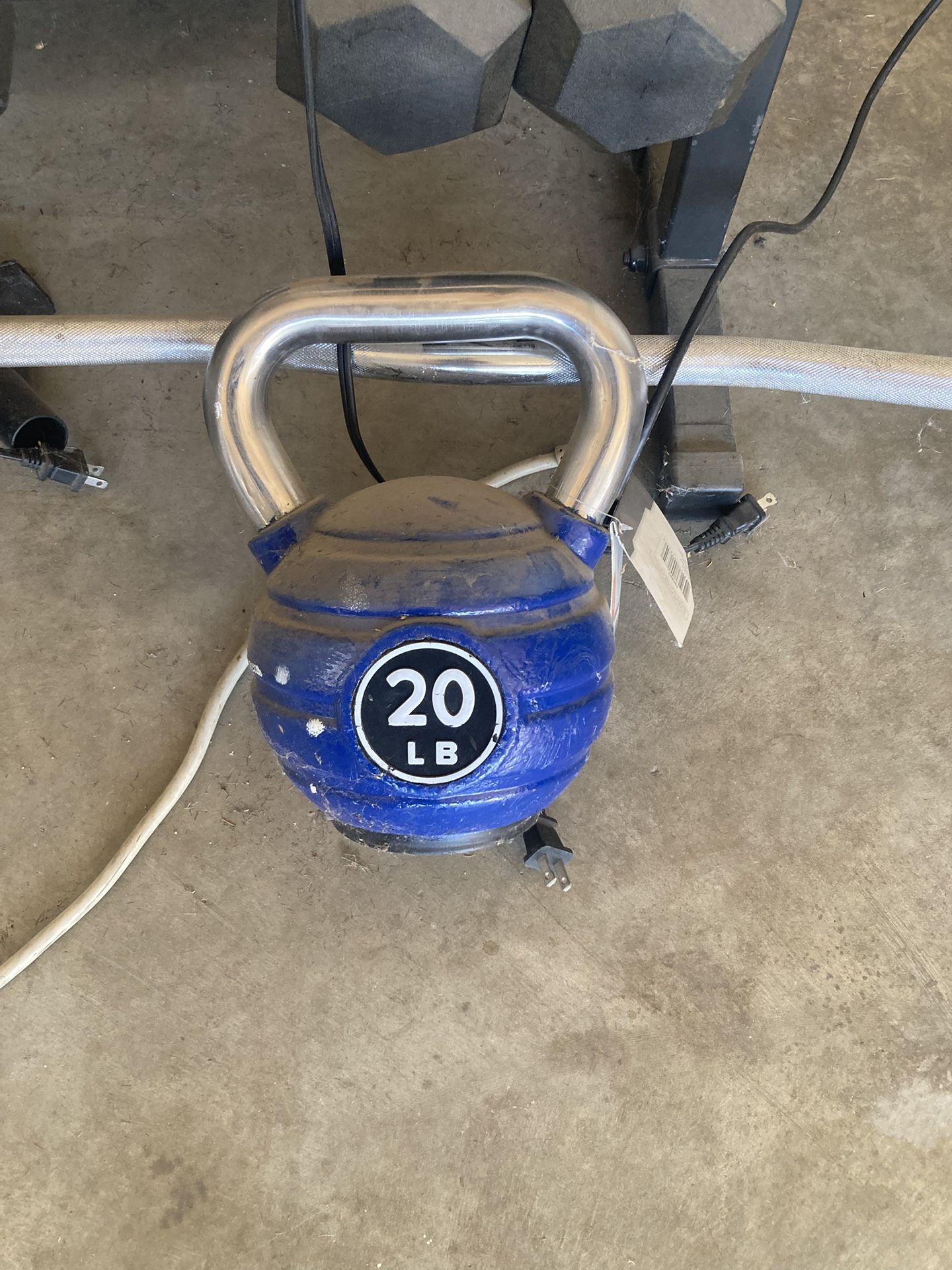 Dumbbell Kettle Ball Curl bar