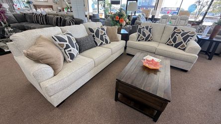 2 PC SOFA AND LOVESEAT