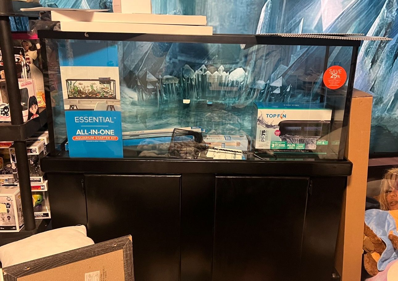 Fish Tank And Stand