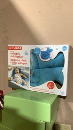 Skip Hop Soft Sink Baby Bath Tub, Moby, blue