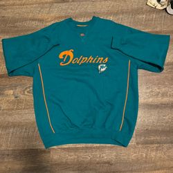 men’s XL dolphins retro sweatshirt 