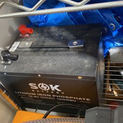 SOK Lithium Battery, New