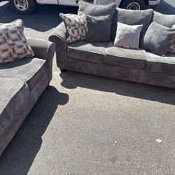 Grey 2 Piece Sectional