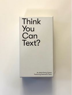 Thing You Can Text Card Game