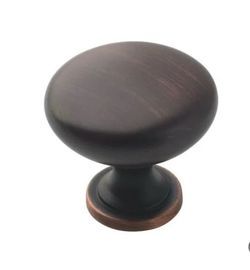 NEW-7 Amerock Cabinet Knob Oil Rubbed Bronze