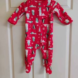 6 Months Fleece Onesie • by Carter's 