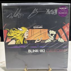 Blink 182 - SIGNED California LP - Purple Vinyl
